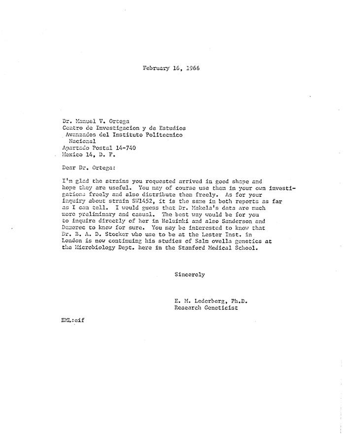 NLM pirated bbgkjp EML to Manuel V. Ortega 2-16-66